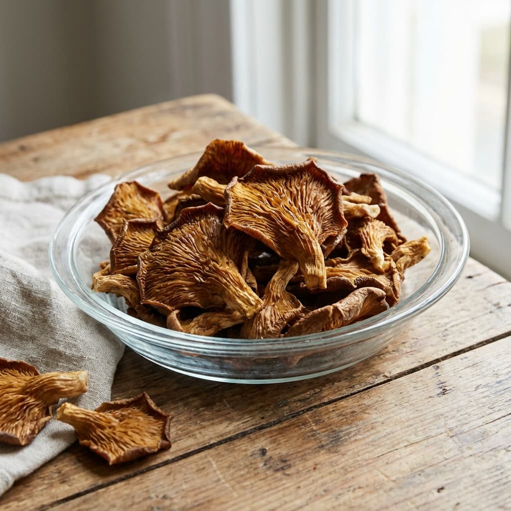 Sun-Dried Oyster Mushrooms - Premium quality Dried Pearl Oyster from Agronex Naturals Gujarat