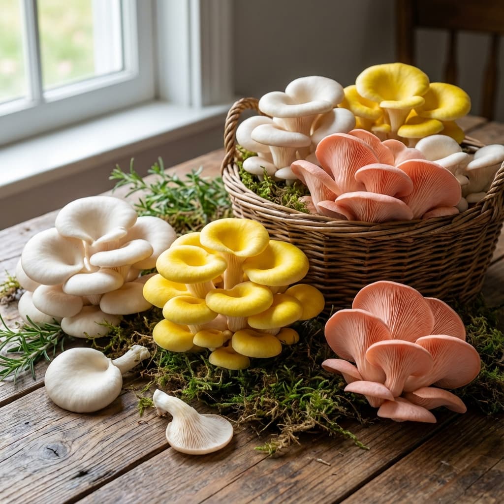 Premium Oyster Mushroom Varieties